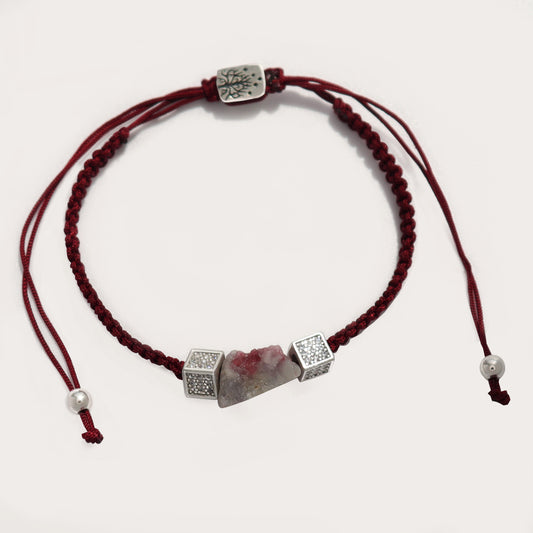 Root Ruby - Modern Edge Bracelet