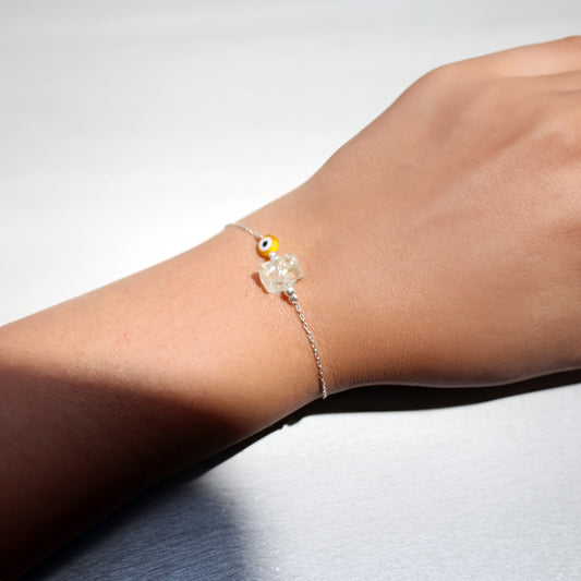 Citrine - Evil Eye Charm