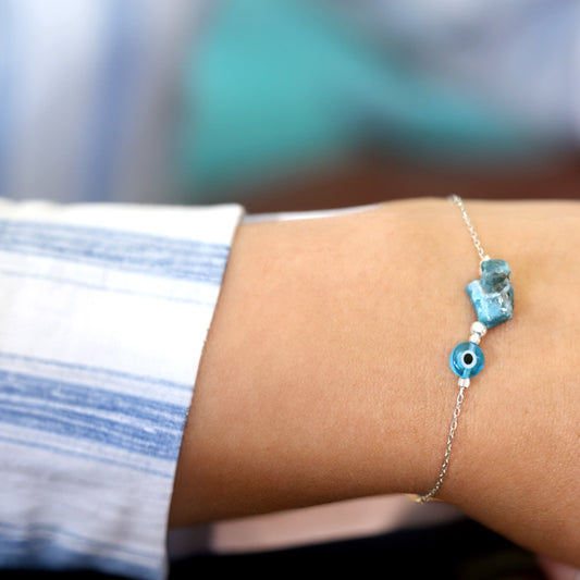 Apatite - Evil Eye Charm